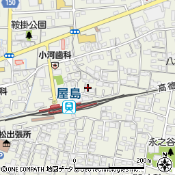 香川県高松市高松町95-5周辺の地図