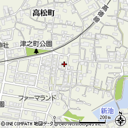 香川県高松市高松町1861-28周辺の地図