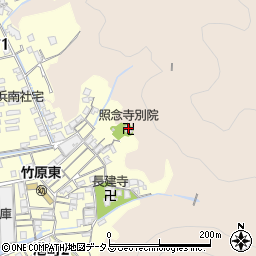 照念寺別院周辺の地図