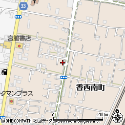 香川県高松市香西南町79-11周辺の地図