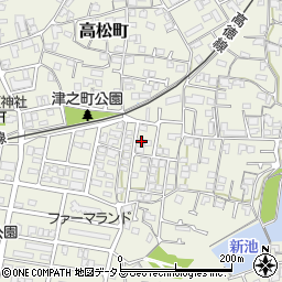 香川県高松市高松町1861-24周辺の地図