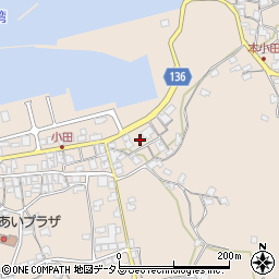 香川県さぬき市小田1199周辺の地図