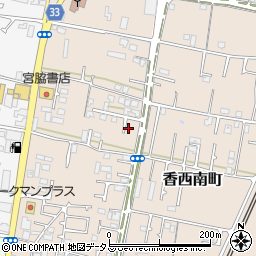香川県高松市香西南町79周辺の地図
