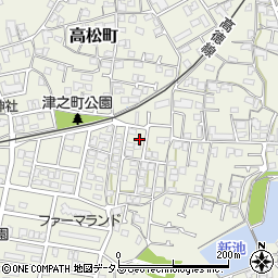 香川県高松市高松町1861-27周辺の地図