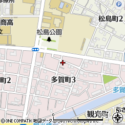 河田エンジニアリング事務所周辺の地図