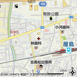 香川県高松市高松町2582周辺の地図