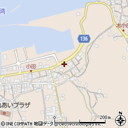 香川県さぬき市小田1196周辺の地図
