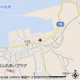 香川県さぬき市小田1398周辺の地図
