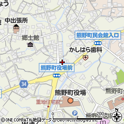 海田警察署熊野交番周辺の地図