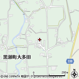 広島県東広島市黒瀬町大多田1818-3周辺の地図