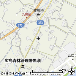 広島県東広島市黒瀬町乃美尾727周辺の地図