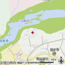 ヤマトの柿の葉ずし本社周辺の地図