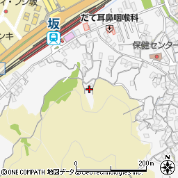 広島県安芸郡坂町亀迫周辺の地図