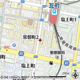 名鉄協商高松常磐町２丁目第２駐車場周辺の地図