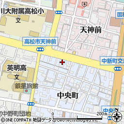 香川県高松市中央町5-31周辺の地図