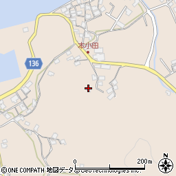 香川県さぬき市小田634周辺の地図