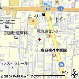 朝日新聞　ＡＳＡ朝日新聞サービスアンカー屋島周辺の地図