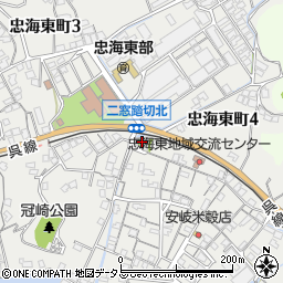 小丸居神社周辺の地図