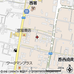 香川県高松市香西南町84周辺の地図