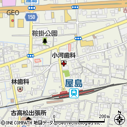 香川県高松市高松町91周辺の地図