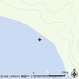 小浜浦周辺の地図