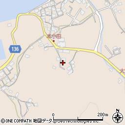 香川県さぬき市小田592周辺の地図