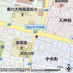 香川県高松市中央町5-22周辺の地図