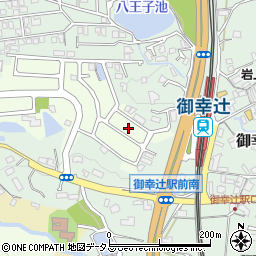 和歌山県橋本市柿の木坂3周辺の地図