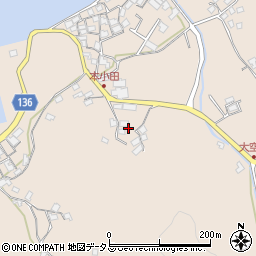 香川県さぬき市小田591周辺の地図
