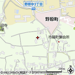 奈良県五條市霊安寺町周辺の地図