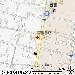 トヨタカローラ香川本社鬼無店周辺の地図