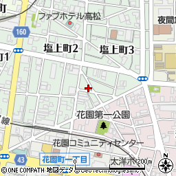在日本朝鮮人総聯合会　香川県本部周辺の地図