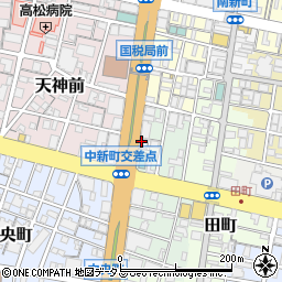 太平ビルサービス株式会社高松支店周辺の地図