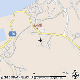 香川県さぬき市小田595周辺の地図