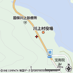 奈良県吉野郡川上村迫1334周辺の地図