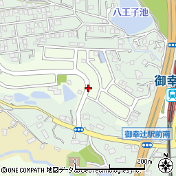 和歌山県橋本市柿の木坂6周辺の地図