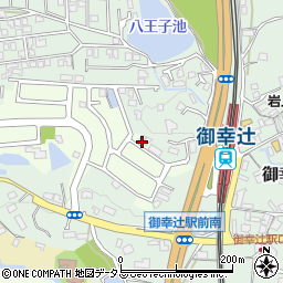 和歌山県橋本市柿の木坂2周辺の地図