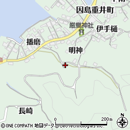 広島県尾道市因島重井町6382周辺の地図
