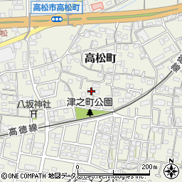 香川県高松市高松町1850-3周辺の地図