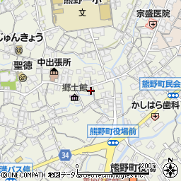 熊野筆事業協同組合周辺の地図