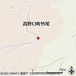 和歌山県橋本市高野口町竹尾374周辺の地図