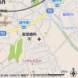 大阪府阪南市箱作1437周辺の地図