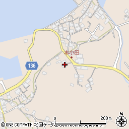 香川県さぬき市小田616周辺の地図