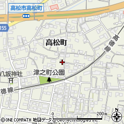 香川県高松市高松町1887-6周辺の地図