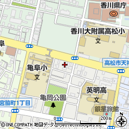 香川県医薬品登録販売者協会周辺の地図