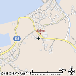 香川県さぬき市小田617周辺の地図