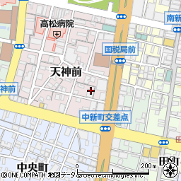 ドコモエンジニアリング四国株式会社周辺の地図