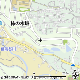 和歌山県橋本市柿の木坂10-18周辺の地図