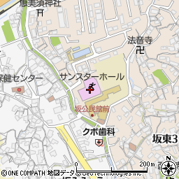 坂町立町民交流センター周辺の地図