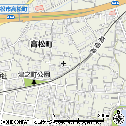 香川県高松市高松町1882周辺の地図
